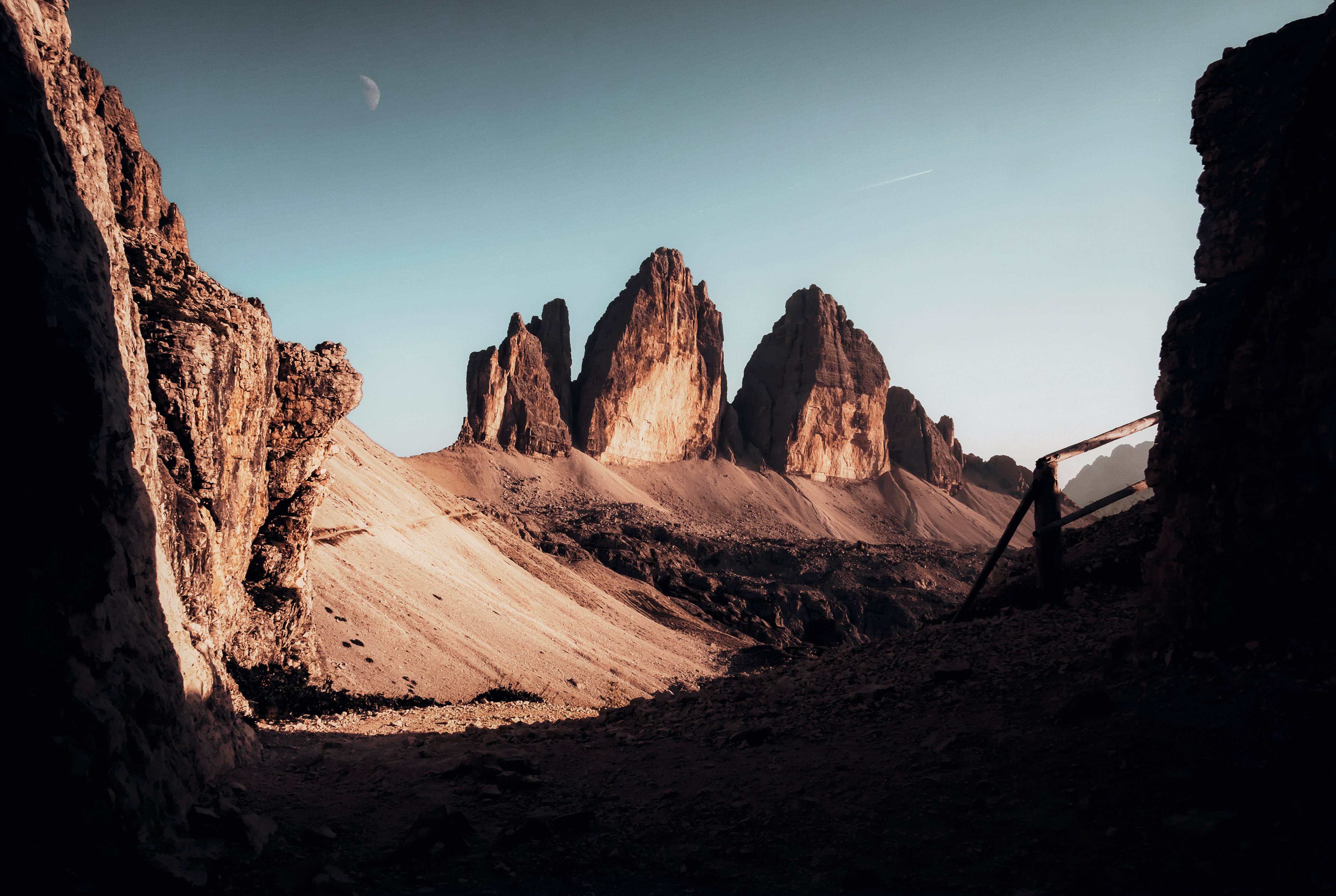 brown mountain during daytime